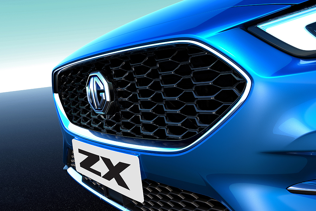 MG ZS 2019-grille